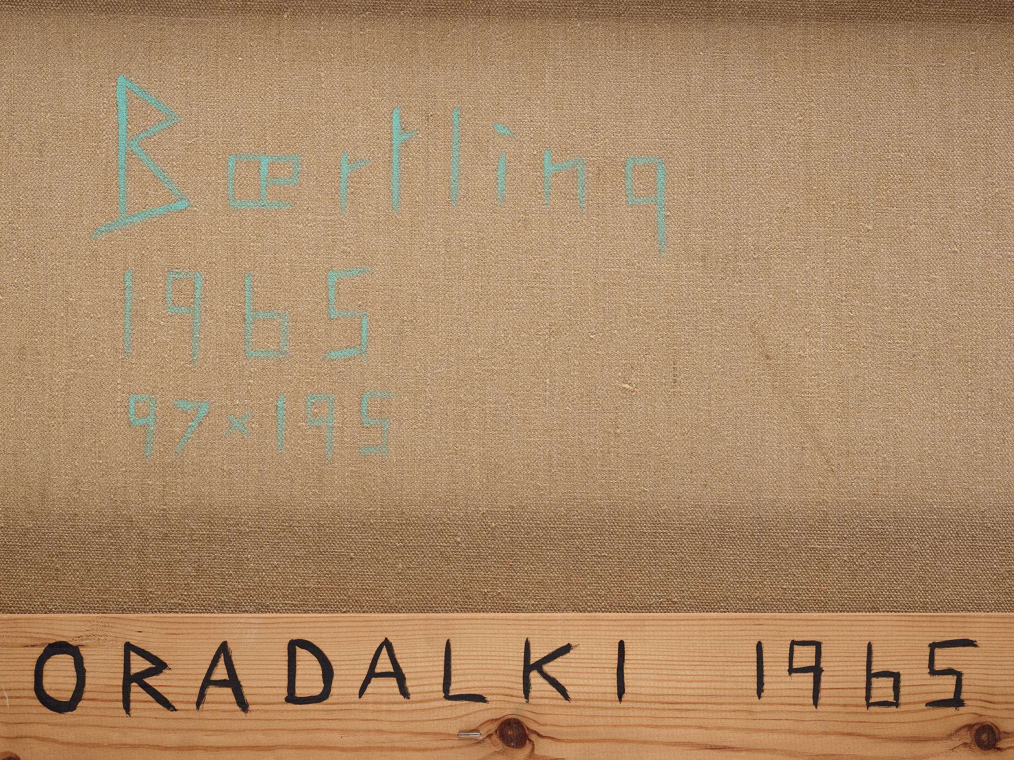 Olle Baertling, "Oradalki".