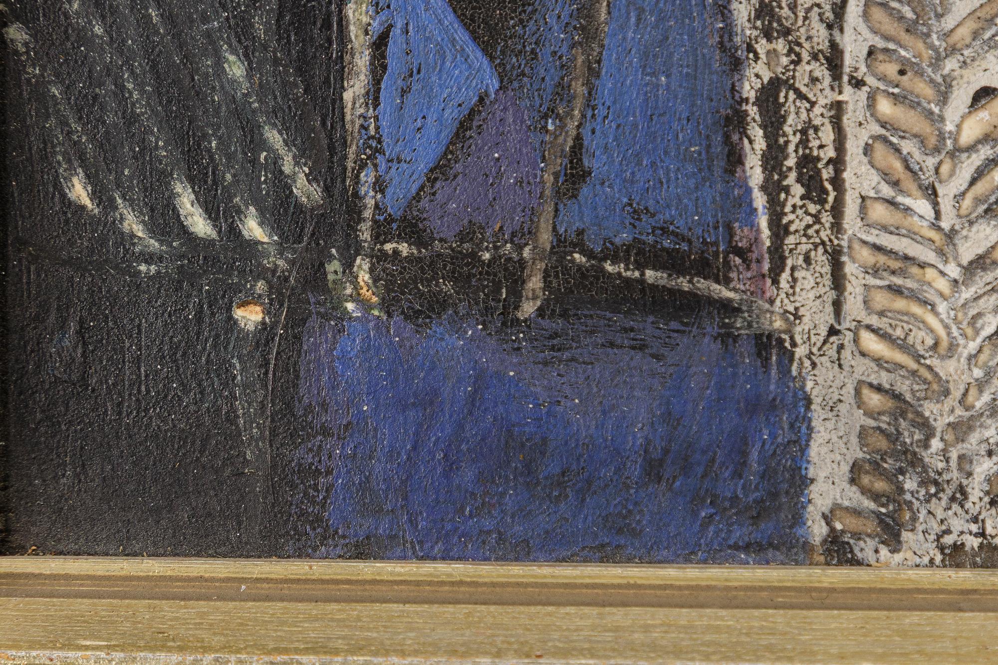 James Coignard, Blå figur.