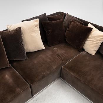 Antonio Citterio, modulsoffa, 3 delar, "ACCollection", B&B Italia Maxalto.