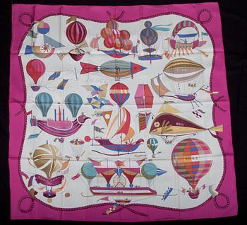 SCARF, "Les Folies du Ciel", Hermès, Paris.