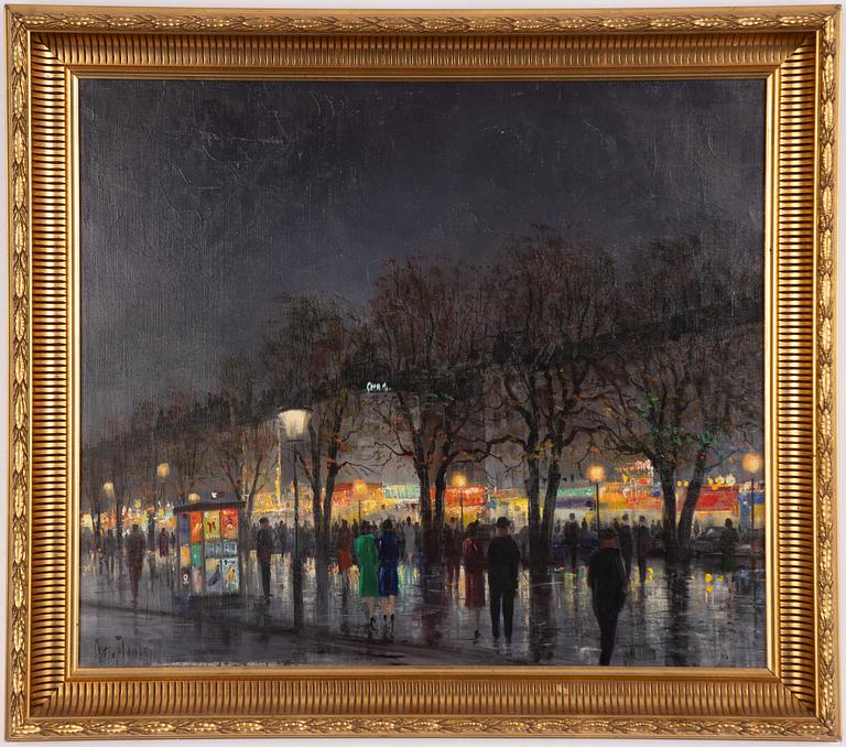 Arup Jensen, Street Scene, Paris.