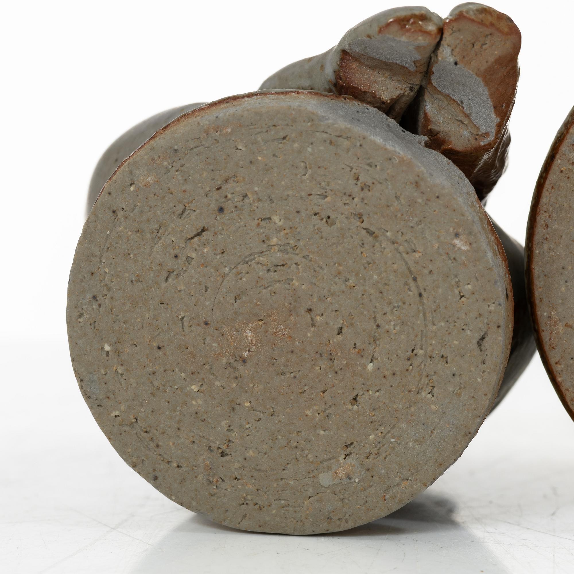 Lisa Larson, stengods,  burk med lock, stengods, unik, Gustavsberg studio,