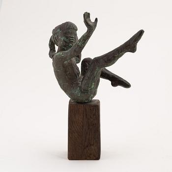 Torsten Fridh, Tsculpture, bronze, signed 5/10 on the left foot.