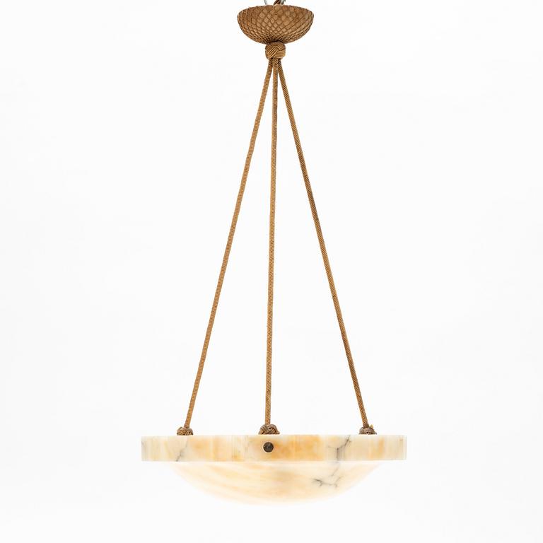 A ceiling light, first half of the 20th Century.