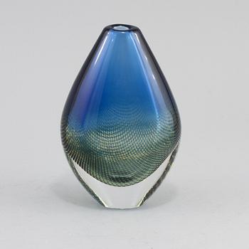 VAS, glas, "Kraka", Sven Palmqvist, Orrefors, 1900-talets andra hälft.