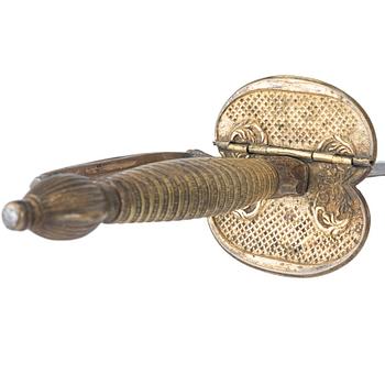 Sword, Sweden, for an infantry officer, early 19th century, with scabbard.
