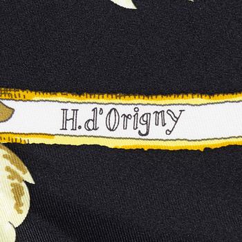 Hermès, scarf "L'instruction du Roy, en l'exercice de monter à cheval".