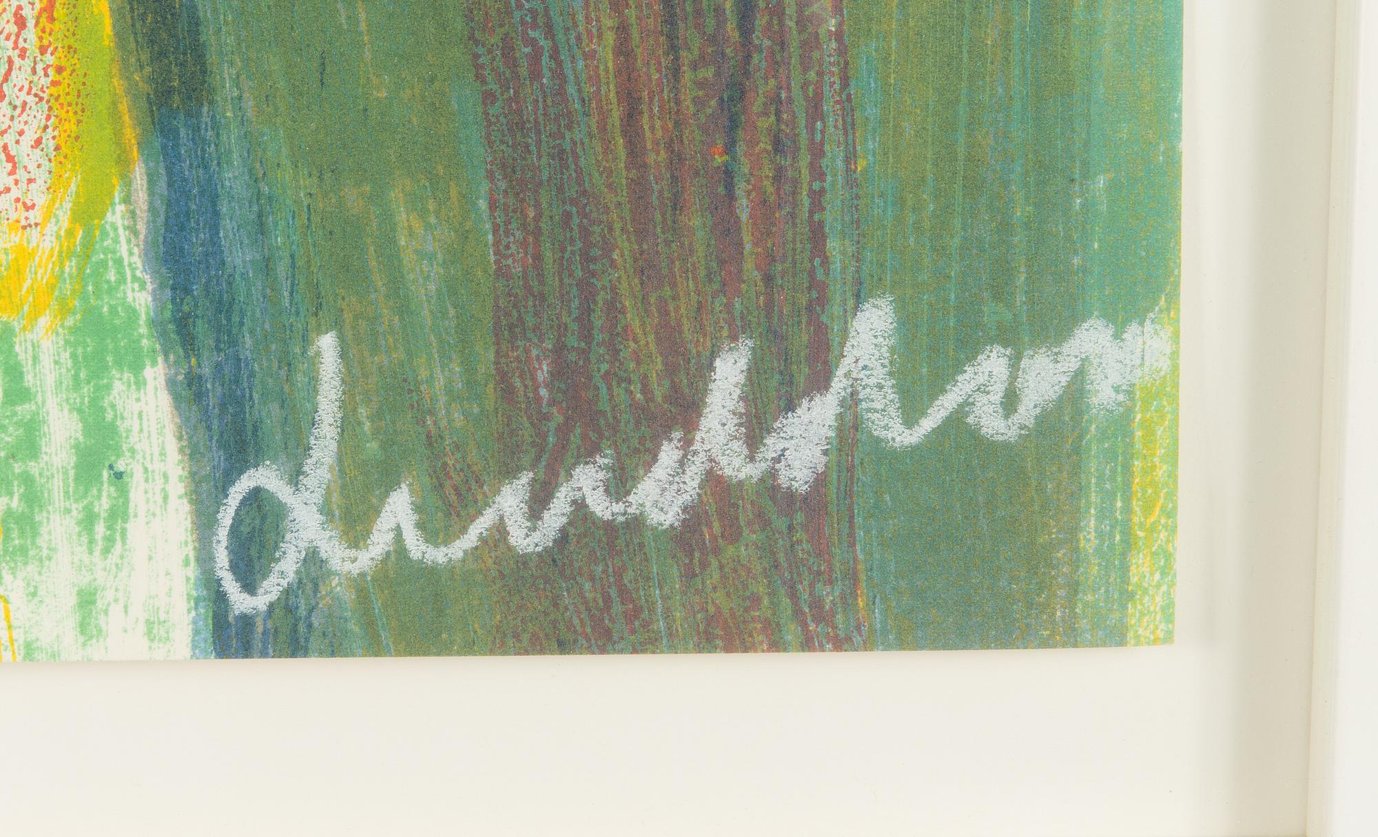 Bengt Lindström, lithograph in colours, signed and numbered 126/333.