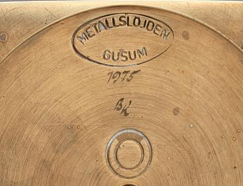 LJUSSTAKAR, 2 par, mässing, GUSUM Metallslöjden 1975-1982.
