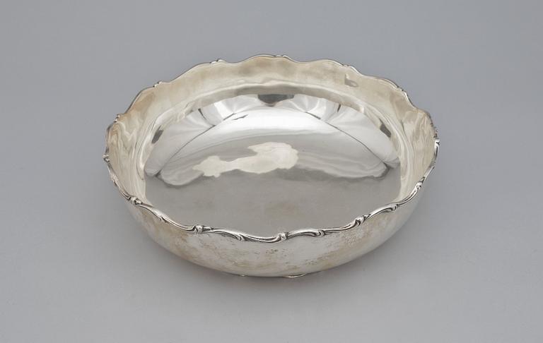 SKÅL, silver, Mexiko, 1900-talets slut. Vikt ca1450g.