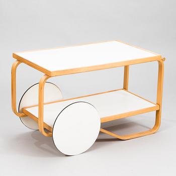 A mid-20th-century tea trolley 98, for Artek.