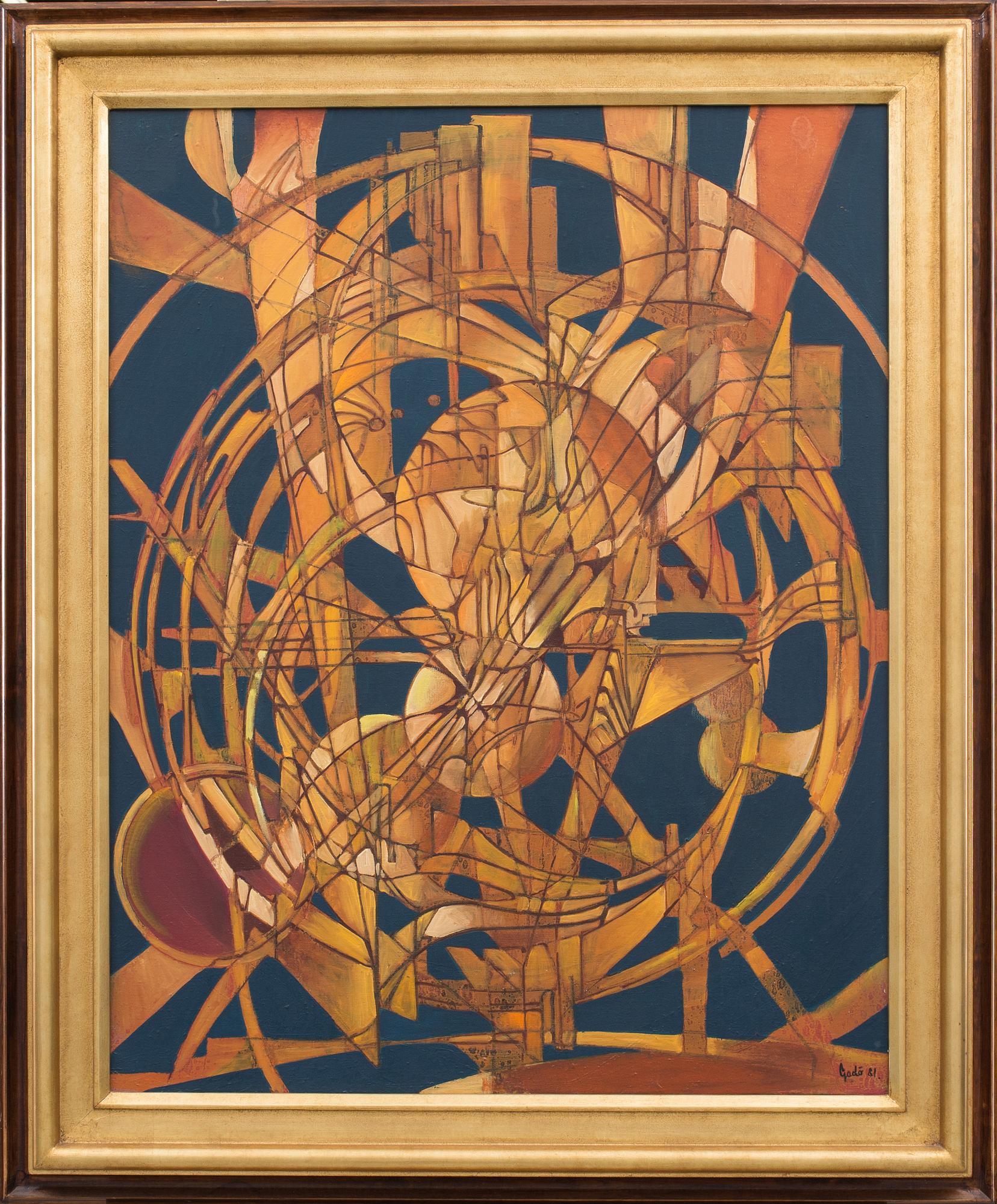 BERTIL GADÖ, olja på duk, signerad och daterad -81.