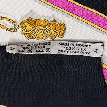 Hermès, scarf, "Qu'importe le flacon".
