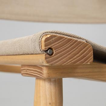 Jasper Morrison & Wataru Kumano, fåtölj med fotpall, "December Chair" Nikari, Finland.