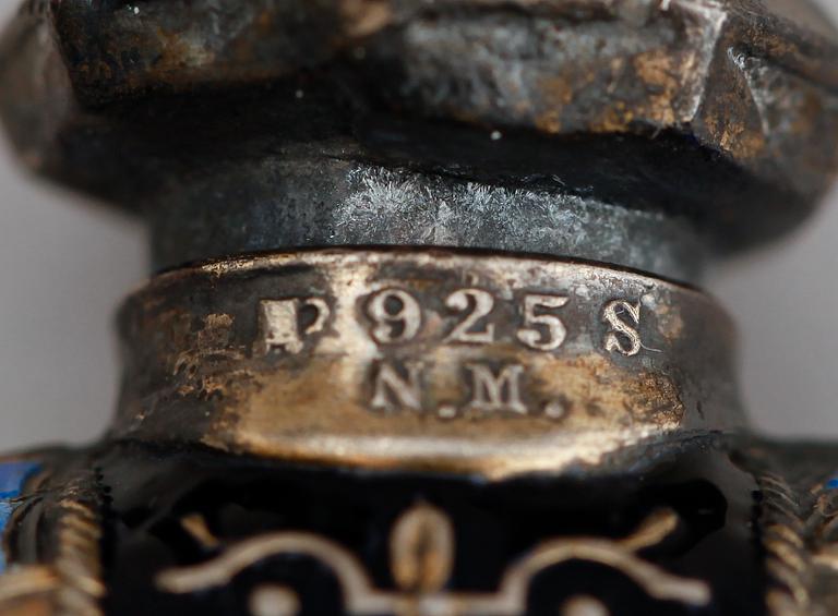 SALTSTRÖARE,  1 par, silver, Norge.