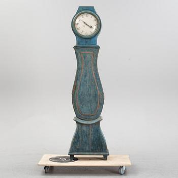 A Swedish longcase clock, first half of the 19th century.