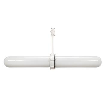 A mid-20th century industrial light for Metallivalmiste Oy.