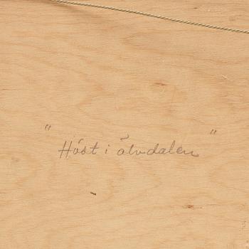 Helmer Osslund, "Höst i Älvdalen".