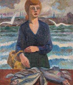 Yngve Bäck, Fish seller.