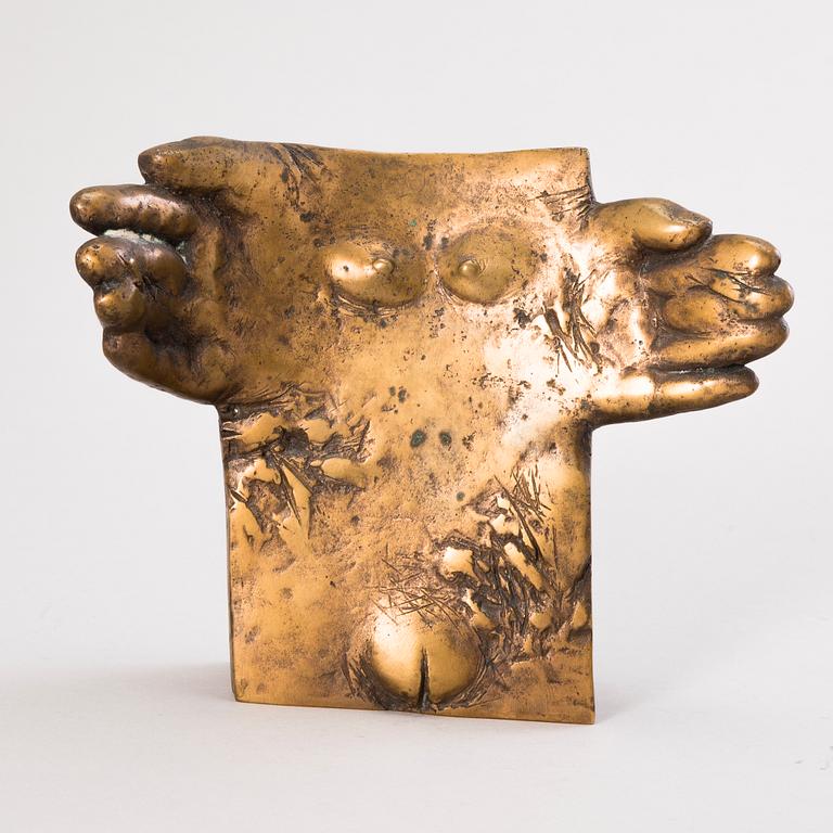 TIIU KIRSIPUU,  bronze, signed and dated -89.