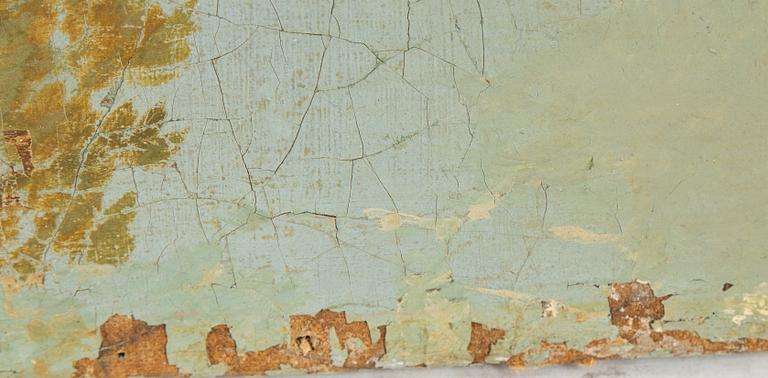 Wall painting, 5, early 19th Century, oil on canvas/panel.