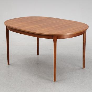 A teak dining table from Möbelfabriken Linden, Horda, 1960's.