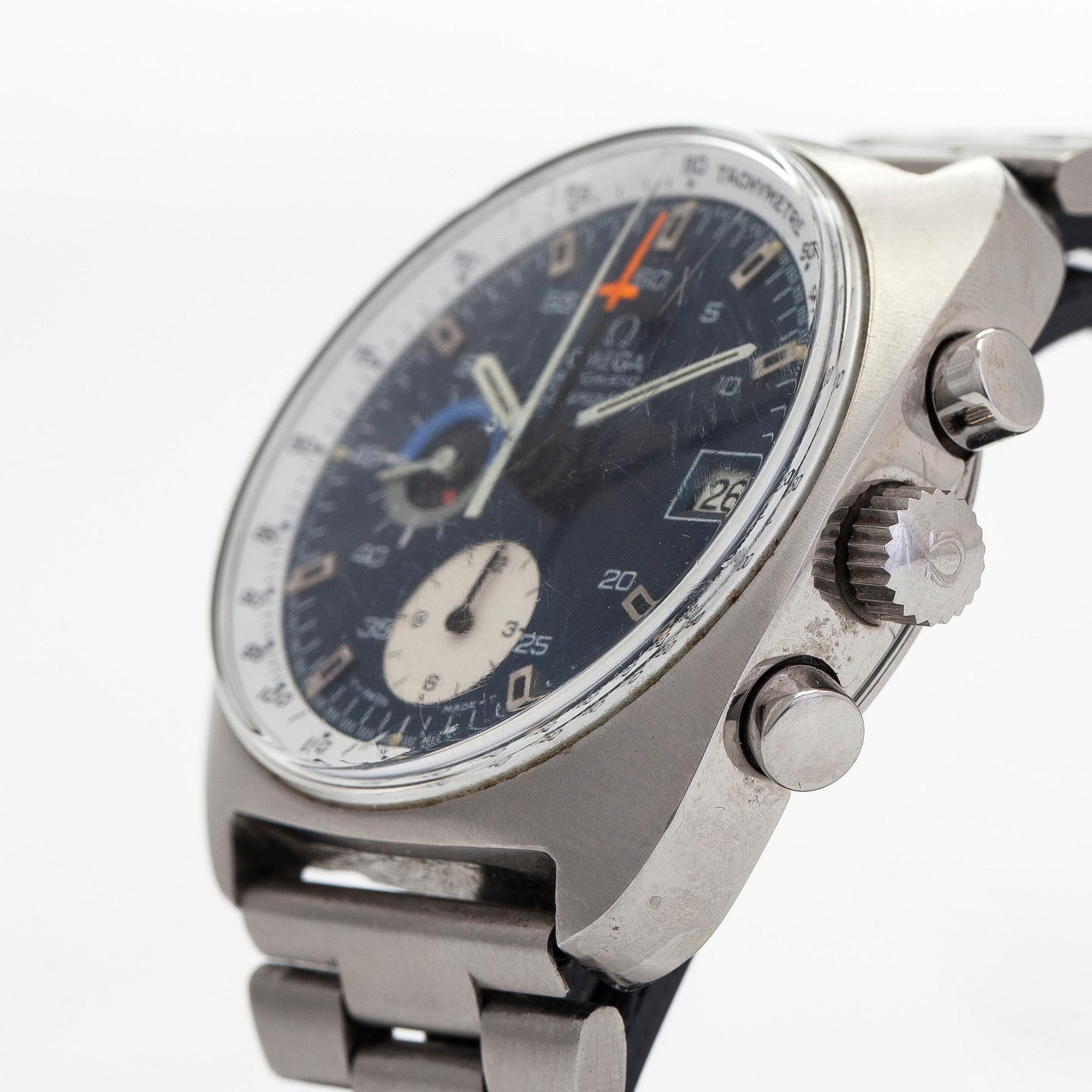 Omega, Seamaster, kronograf, armbandsur, 38,5 mm.