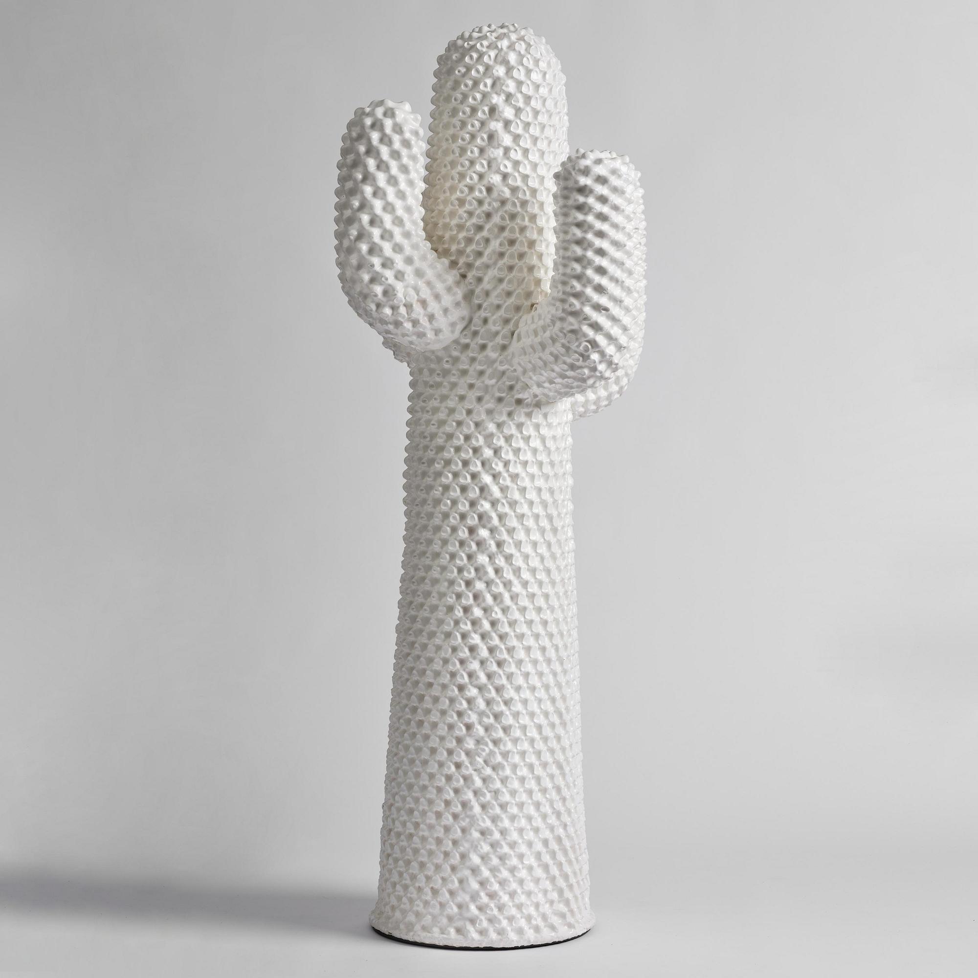 Guido Drocco & Franco Mello, a "Cactus" (Biancocactus) coat hanger/sculpture, ed. 96/250, Gufram, Italy, post 2018.