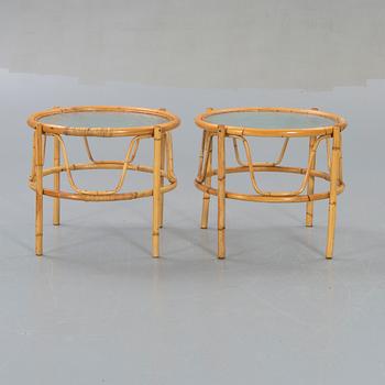 Sidobord, 2 st, 1950/60-tal.