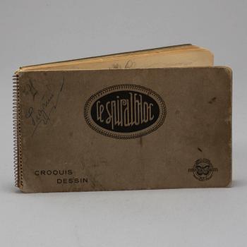 JOHANNES RIAN, sketch book, dated Paris, May 1929.
