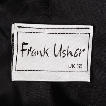 FRANK USHER, a cocktail dress and jacket, size 12.