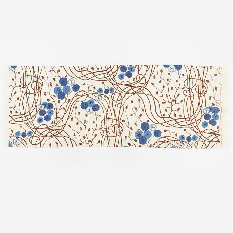 Josef Frank, gardiner, 3 delar, "Loops", Firma Svenskt Tenn.