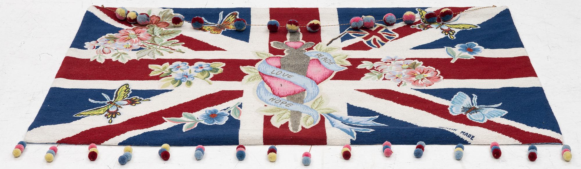 Lucinda Chambers, a 'Jubilee' tapestry, The Rug Company, c. 149 x 88 cm.