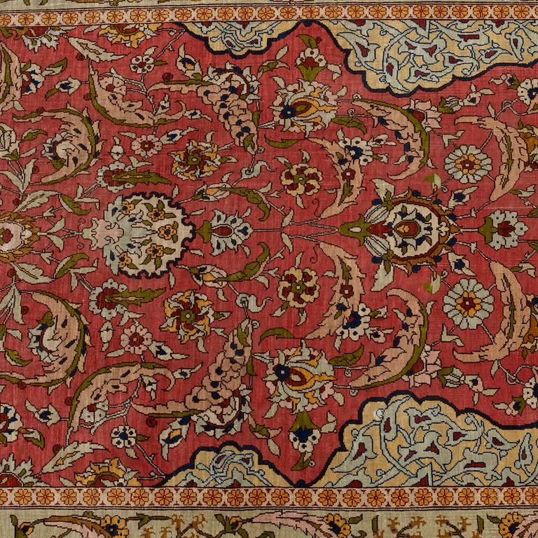 MATTA Turkiet old silke ca  153 x 92 cm.