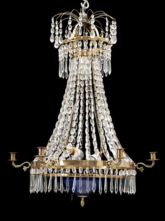 LJUSKRONA, empirestil, 1900-talets första hälft. H 86.