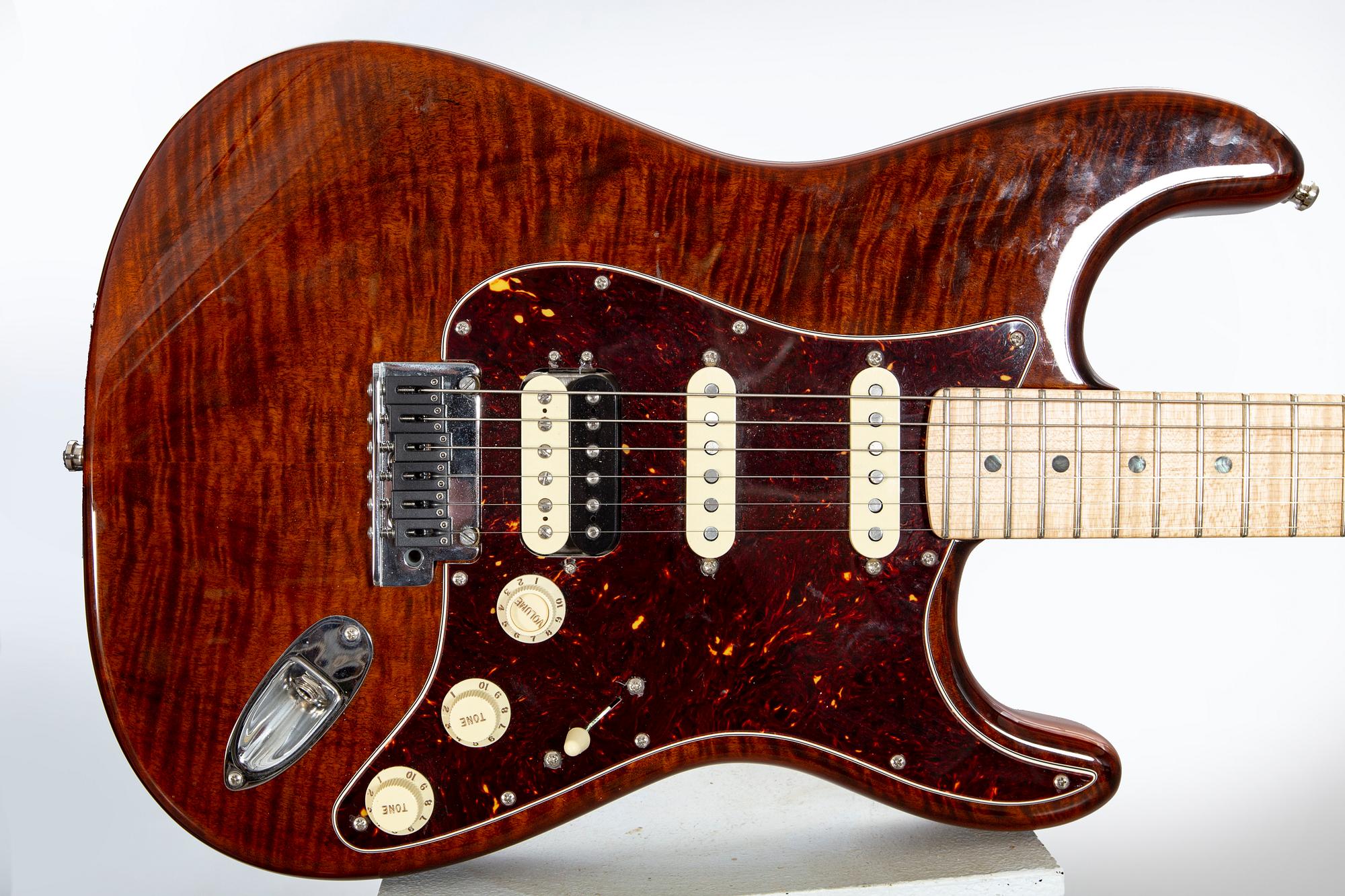 Electric guitar, Fender Stratocaster, Rarities Flame Maple Top, 2019.