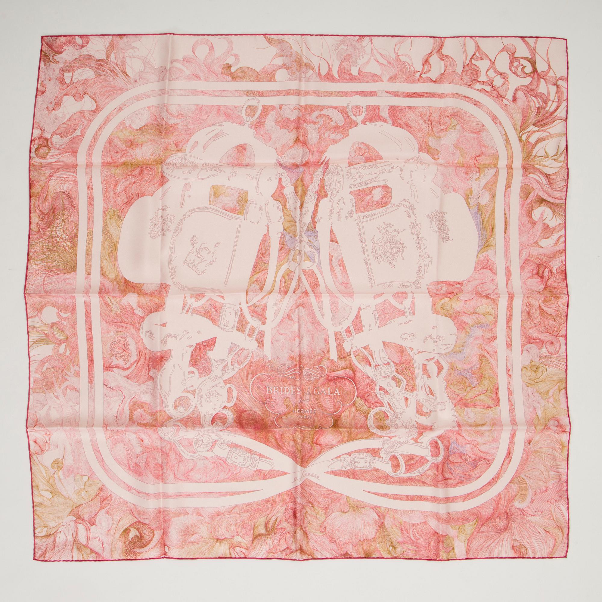 SCARF, "Brides de Gala en Finesse", Hermès.