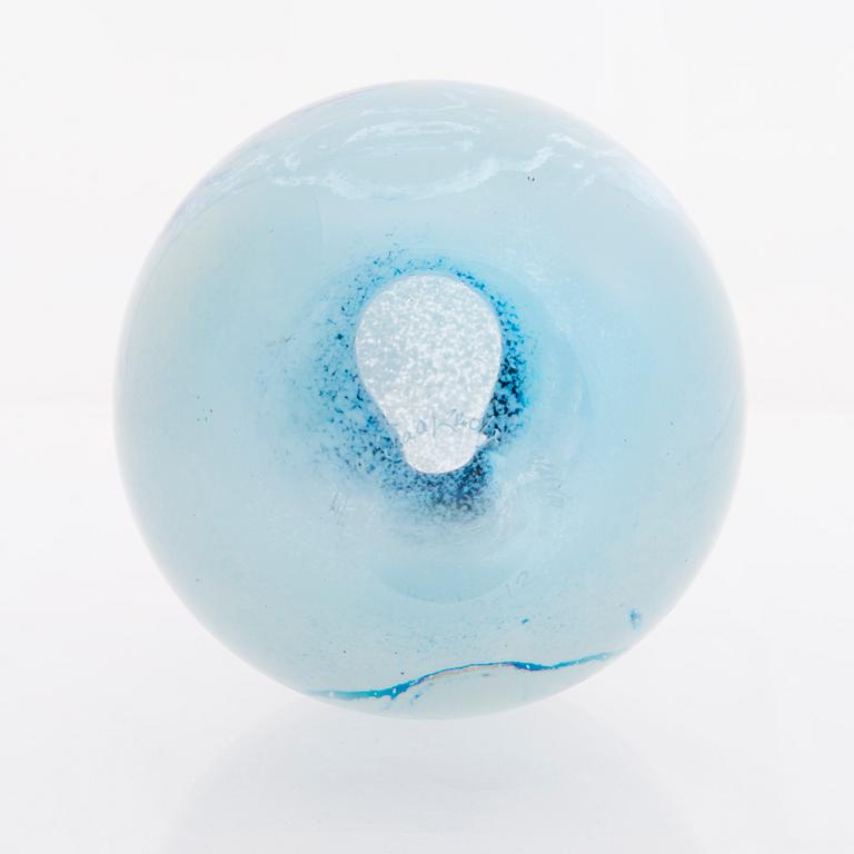 ELLA VARVIO, A vase/ glass sculpture, signed Ella Jaakkola-Varvio 2012.