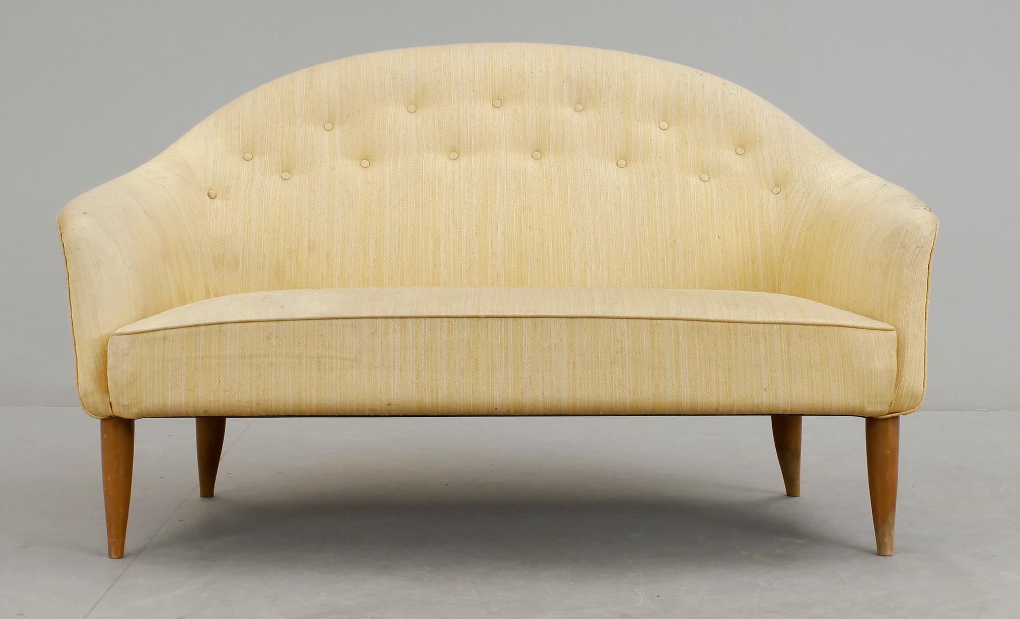 SOFFA, Kerstin Hörlin-Holmquist, ur Triva-serien, Nordiska Kompaniets verkstäder i Nyköping. 1950/60-tal.
