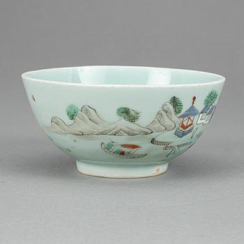 SKÅL, porslin, Kina, 1800-tal.
