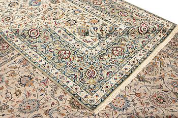 Matta, Keshan, signerad Isfahanian, ca 428 x 327 cm.