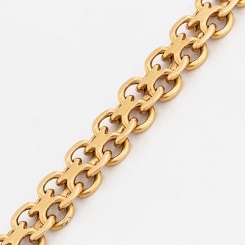 18K gold bracelet, Bröderna Hedens Guldateljé, Stockholm, 1960.