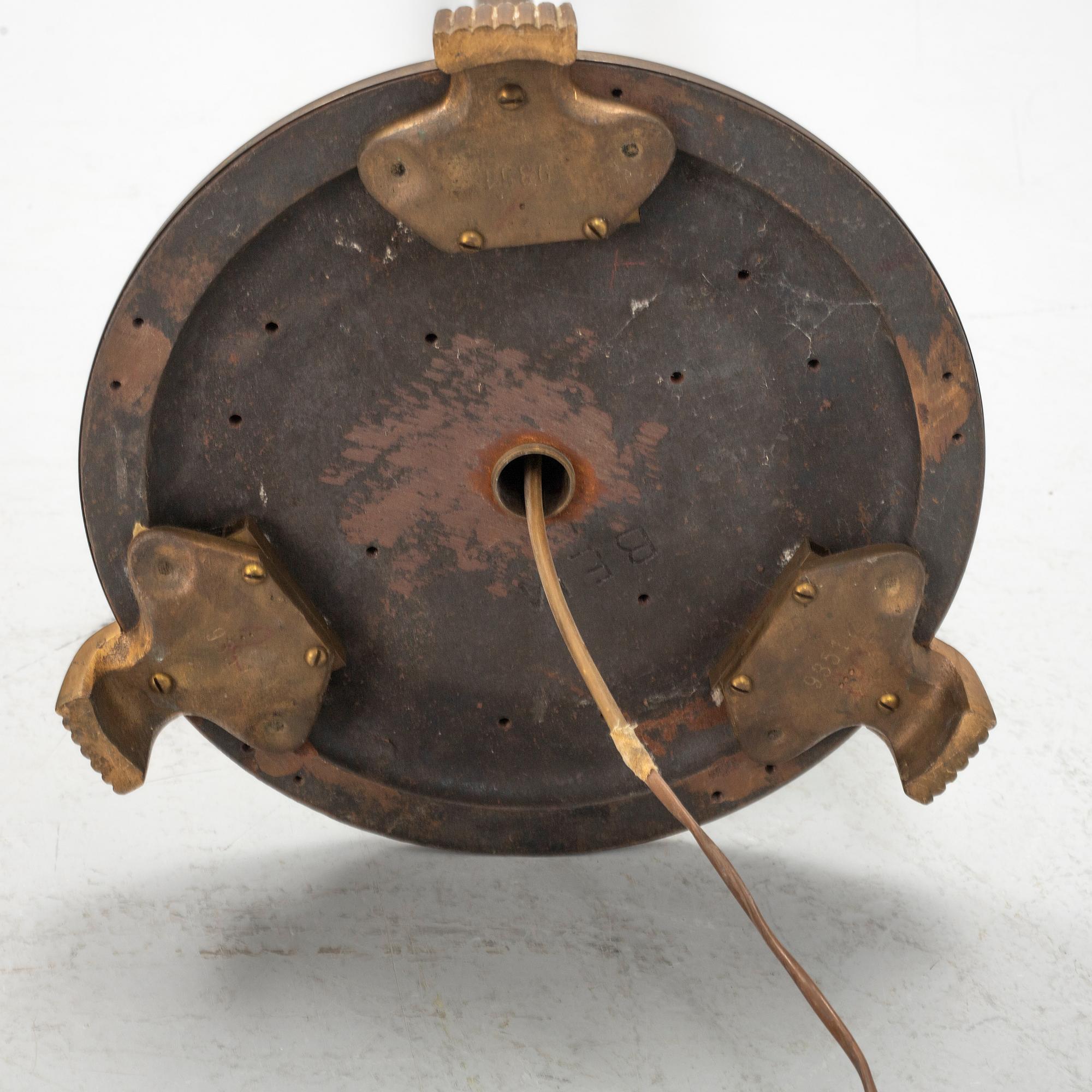 Erik Tistrand, a model 29351 floor lamp, Nordiska Kompaniet, Sweden, 1930's/40's.