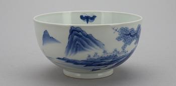 SKÅL, porslin, Kina 1800-tal.