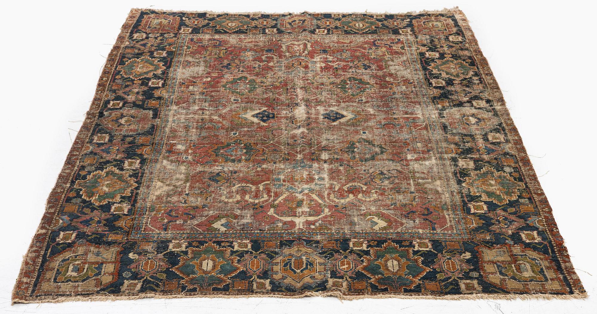 Matta, antik Deccan, Södra Indien, ca 178 x 130 cm.