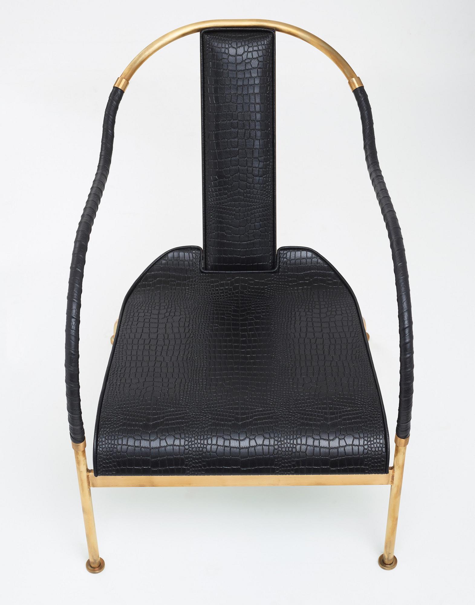 Mats Theselius, an "el Rey" easy chair by Källemo Sweden, post 1999.