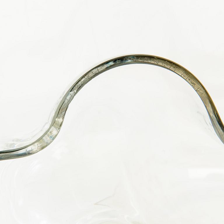 HELENA TYNELL, A Moonwalk' glass sculpture signed Helena Tynell, Riihimäen Lasi Oy. Designed in 1973.