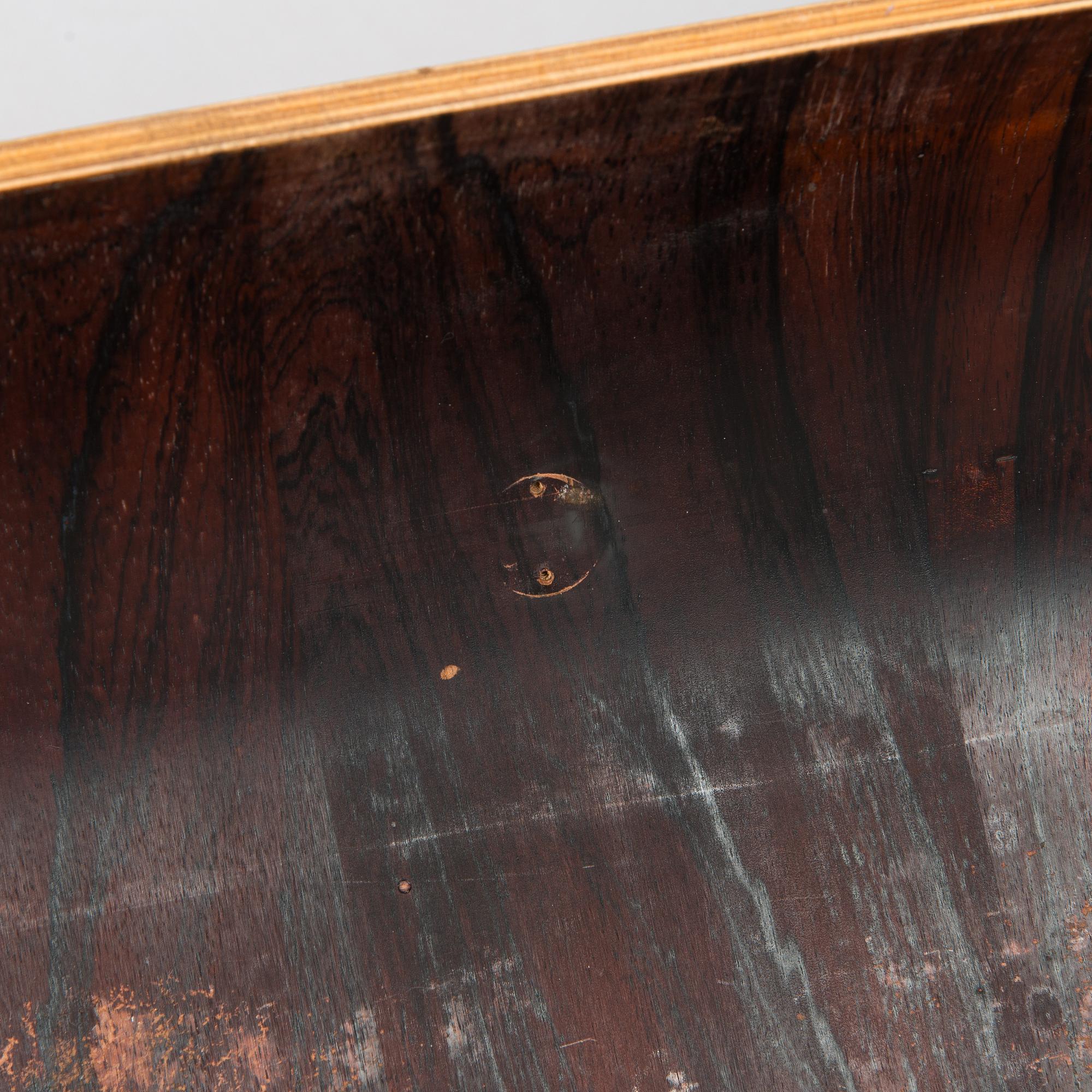 Charles and Ray Eames, a 1960s 'Lounge chair' and stool for Herman Miller.
