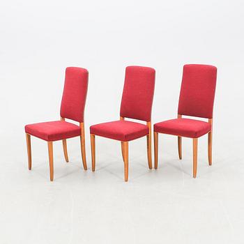 Carl Malmsten, stolar 6 st "Gustavus" Åfors möbelfabrik.