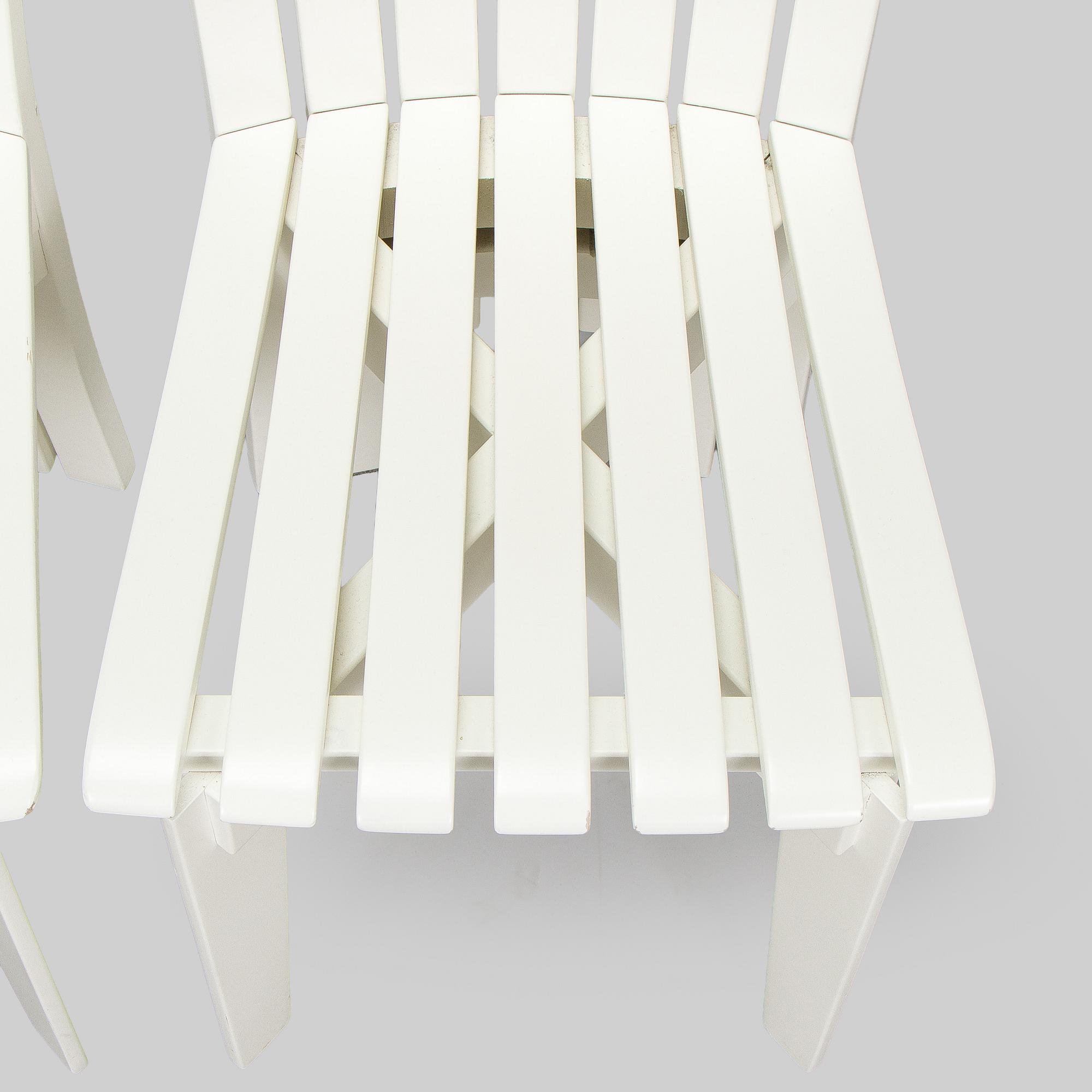 Alvar & Aino Aalto, tuoleja, 3 kpl, Aurinko-sarjaa, Artek 2000-luku.